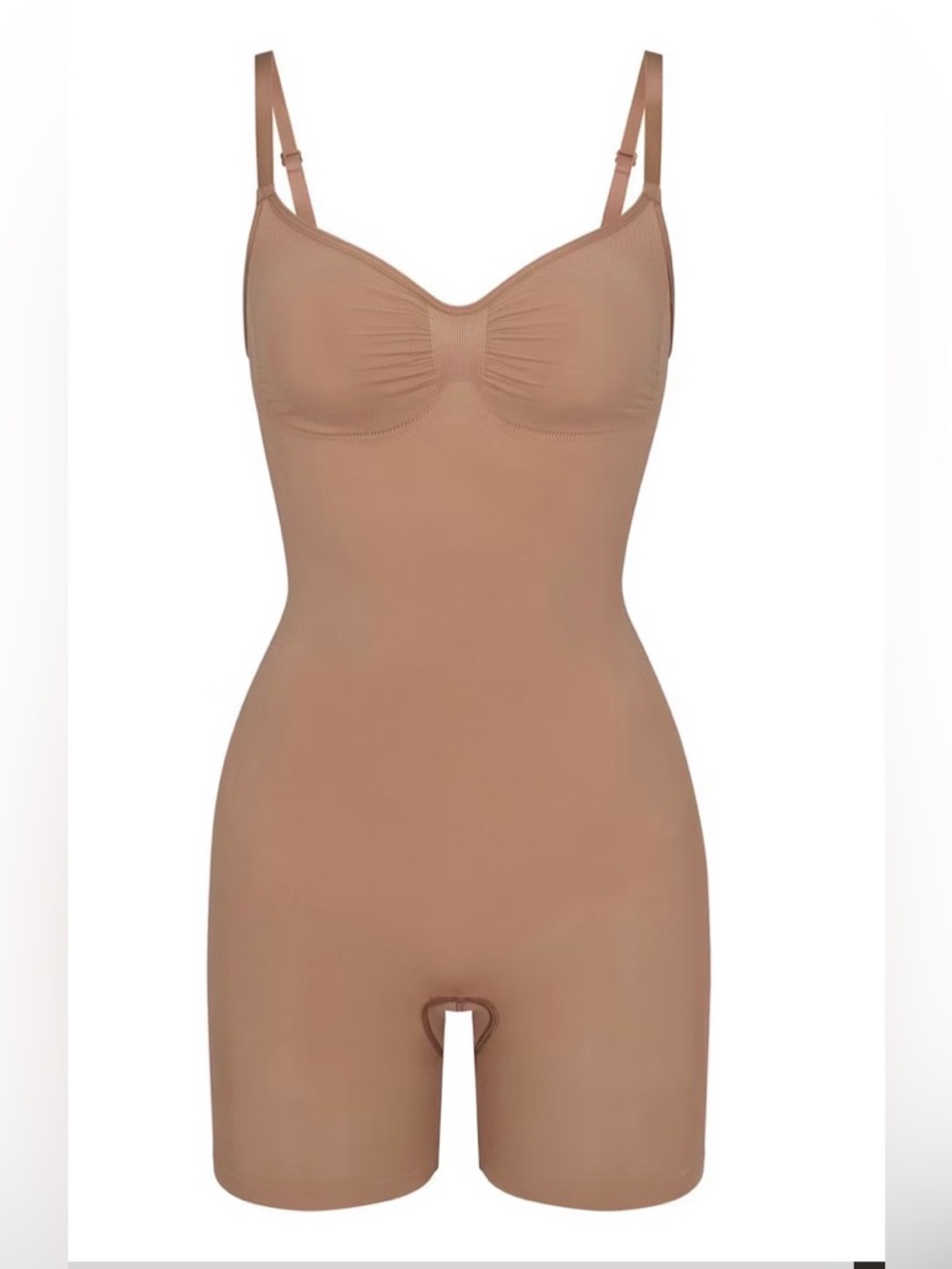 SKIMS SEAMLESS SCULPT MID THIGH BODYSUIT SZ L